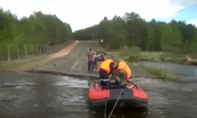 Семь участков дорог остаются подтопленными в Амурской области