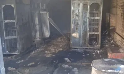 Трансформаторная будка сгорела на заводе в Сковородинском районе