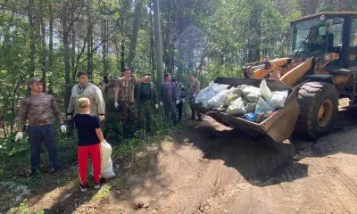Заповедные места освободили от мусора в Благовещенском районе