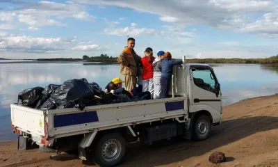 400 кубометров мусора у водоемов собрали амурские волонтеры