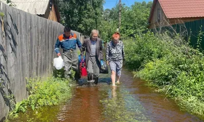Режим ЧС ввели в Чите из-за подтопления после ливней
