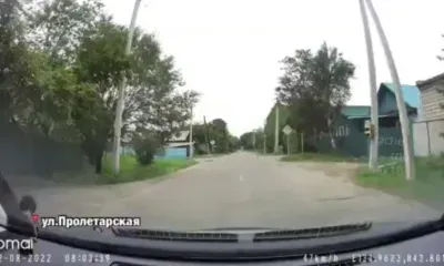 Голый ребенок стоял посреди проезжей части в Приморье