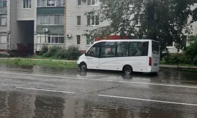 Ливень заставил автобусы изменить движение в микрорайоне Благовещенска