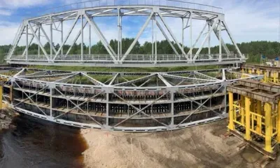 Установку нового пролетного строения железнодорожного моста завершили на перегоне Ледяная – Селеткан ЗабЖД