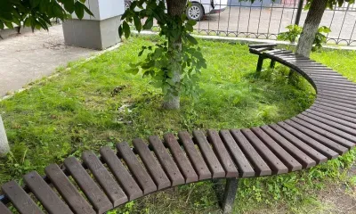 Двор спортивной школы в Благовещенске превратили в эко-территорию