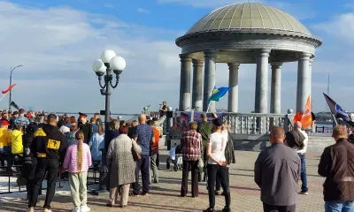 Спецоперацию на Украине поддержали патриотическим марафоном в Благовещенске