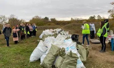 На пробежку с мусорными пакетами вышли амурские студенты