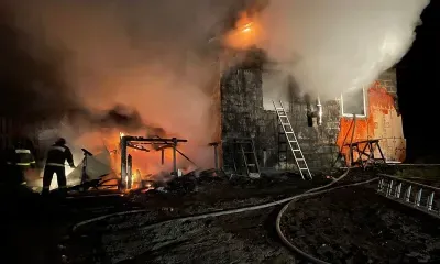 Дом сгорел в отдаленном районе Благовещенска, есть пострадавший