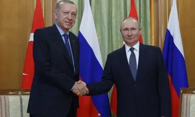 Путин и Эрдоган по телефону обсудили ситуацию на Украине 