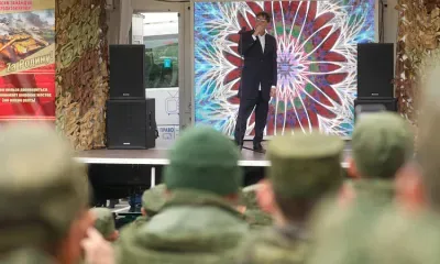 Григорий Лепс выступил для мобилизованных в Приморье