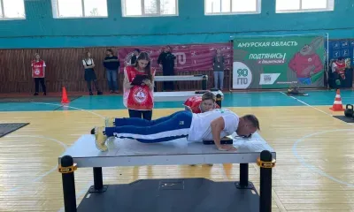 Обладатели "золота" ГТО из Благовещенского района достойно выступили на фестивале