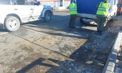 Шов на Зейском мосту снова стал причиной больших пробок 