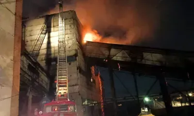 Пожар на Райчихинской ГРЭС в Прогрессе тушили 23 человека
