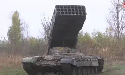 Позиции ВСУ сжигает "Солнцепек" спецназа ВС РФ в зоне спецоперации