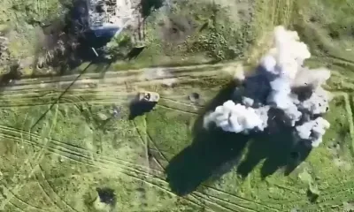 Гонки на бронеавтомобилях устроили бойцы ВСУ и подорвались на мине