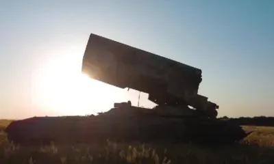 Мобилизованные в тыловой зоне СВО обучаются работе на ТОС-1А "Солнцепек"