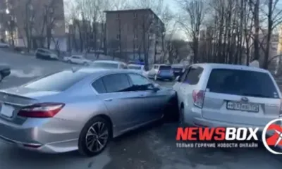 Порцию подзатыльников получил школьник, устроивший массовое ДТП во Владивостоке