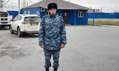 Грузовик, который загорелся в Северной Осетии, потушил полицейский из Амурской области