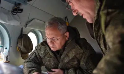 Шойгу проверил передовые позиции войск в зоне спецоперации
