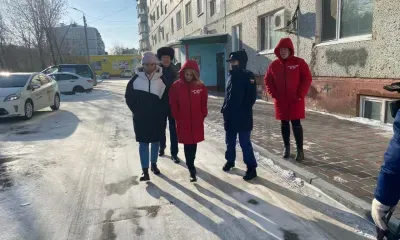 Качество уборки снега и наледи проверили на улицах Благовещенска 
