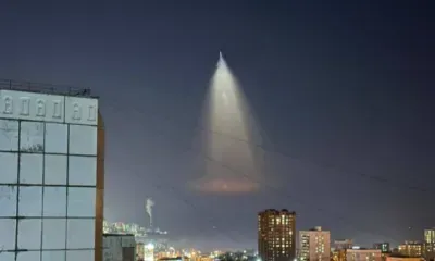 Свечение от запущенной Южной Кореей ракеты, похожее на НЛО, наблюдали жители Владивостока