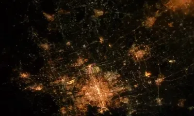 Салюты на китайский Новый год показали из космоса