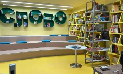 Детская библиотека с лаунж-сектором и полем развлечений открылась в Свободном