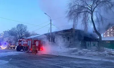 Женщины пострадали при пожаре в частном доме в Благовещенске
