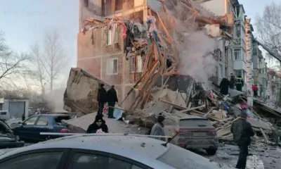 Под завалами разрушенного дома под Тулой могут быть три человека