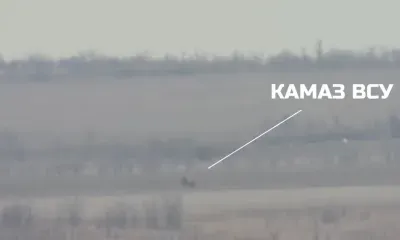 Автомобиль КамАЗ ВСУ с боеприпасами уничтожили на Запорожском направлении