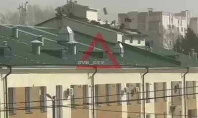 Ураган 15 минут бушевал на улицах Свободного 