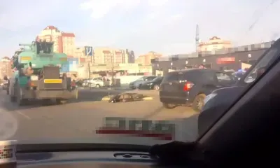 Водитель иностранного мотоцикла пострадал в ДТП в Благовещенске