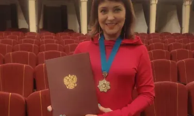 Актриса Амурского областного театра драмы получила орден "Служение искусству"