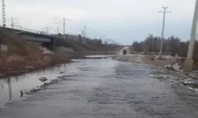 Талая вода вышла на еще одну дорогу в Магдагачинском районе