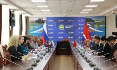 Делегация правительства Хэйхэ прибыла в Амурскую область впервые после пандемии