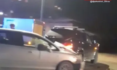 В Благовещенске водитель авто, потерявший сознание, попал в ДТП и умер