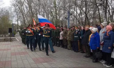 Военнослужащие и юнармейцы Белогорска почтили память воинов-амурцев 
