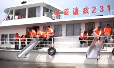 Китайские чиновники выпустили в Амур мальков осетра и калуги