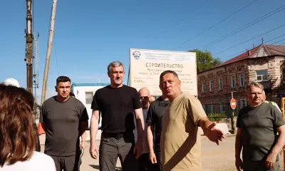 Участок улицы в Благовещенске возле нового моста отремонтирован на 20%