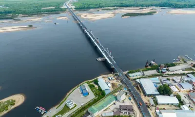 Строительство нового моста через Зею вышло на финишную прямую