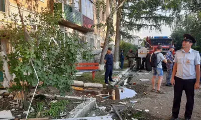 Газ взорвался в пятиэтажном доме в Красноярском крае 