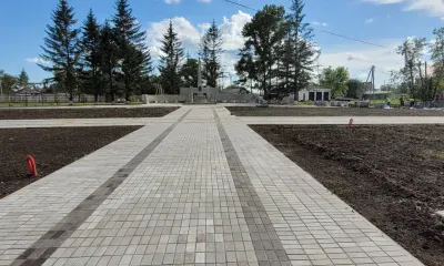 Центральную площадь в селе Екатеринославка обновят к началу осени