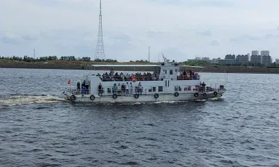 Пассажиропоток на речном пункте пропуска Хэйхэ превысил 145 тыс. человек