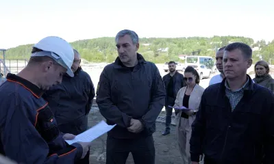 Василий Орлов оценил благоустройство парка и ремонт стадиона в Тынде