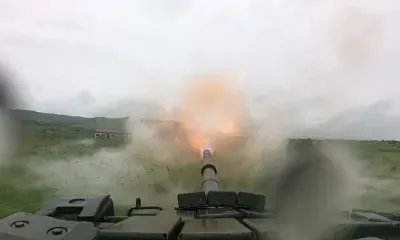 Танки "сыграли в прятки" с противником на полигоне в Амурской области