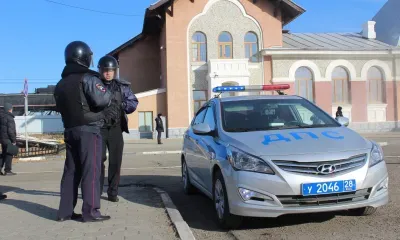 Два автомобиля слетели с дороги в кювет в Амурской области 