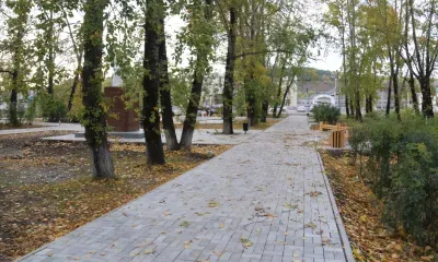 Привокзальный сквер в Сковородине благоустроили за 10 млн рублей