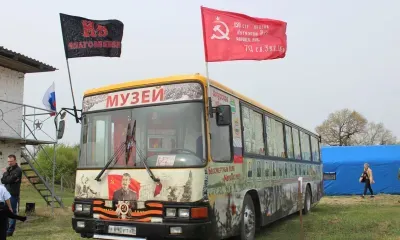 В Благовещенске украли экспонаты из музея "Автобус Победы"