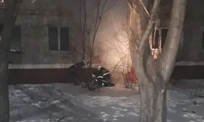Кладовые сгорели в подвале многоквартирного дома в Райчихинске
