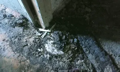 В Завитинске произошел пожар в квартире с разобранным извещателем, пострадали двое